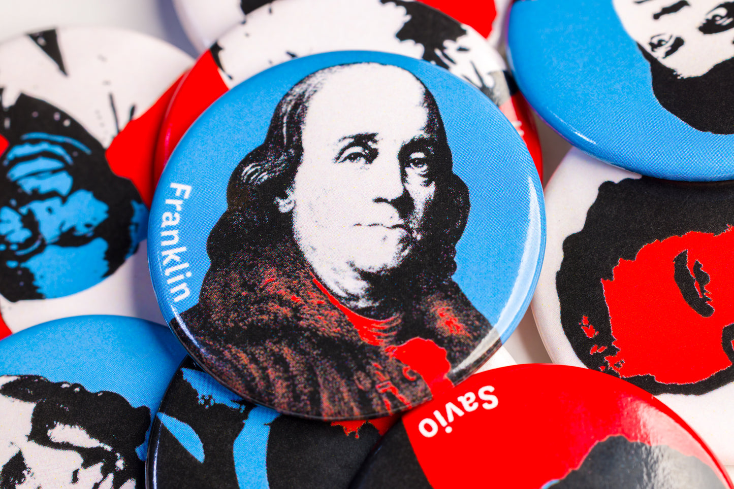 America 250: Free Speech Icons Button Set