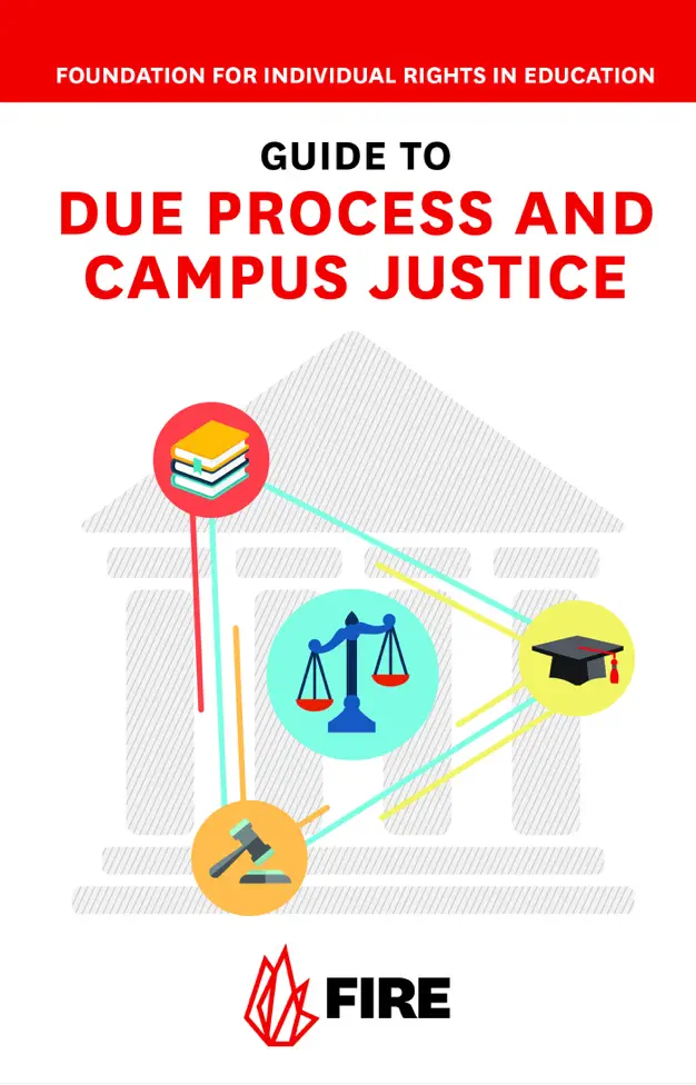 FIRE's Guide to Due Process and Campus Justice – FIRE Store