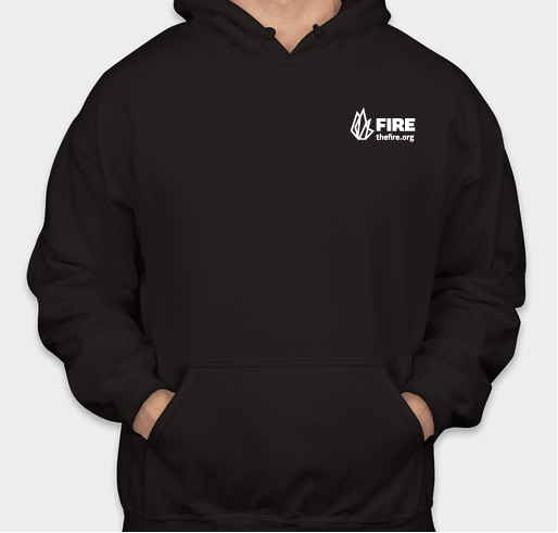 Free Speech Makes Free People LOGO Hoodie