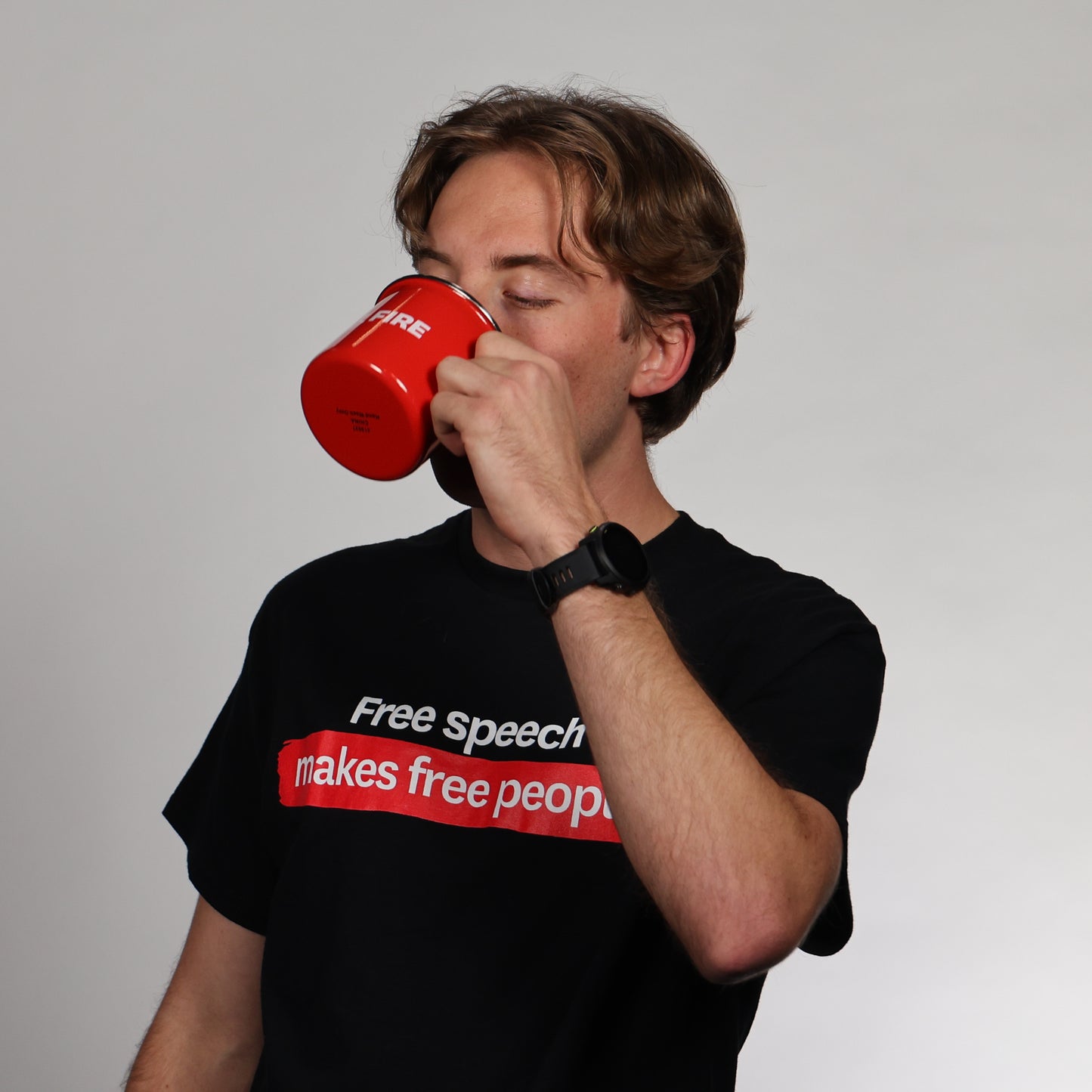 FIRE Branded Enamel Campfire Mug